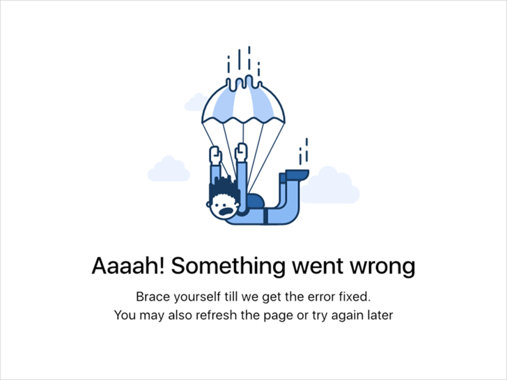 Something went wrong