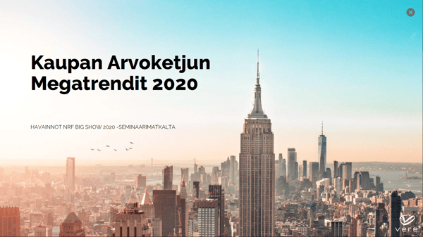 Kaupan arvoketjun megatrendit 2020-luvulla